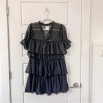MISA Los Angeles NEW Jazmine Ruffle Popover Mini Dress Photo 3