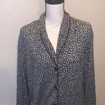 Room Service super soft button Down pajama top Black Size XL Photo 1