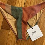 Beach Riot NWT  Revolve Island bikini bottom Yasmin Fest multi shimmer colorway Photo 1