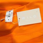 WILO THE LABEL Ribbed Leggings Orange With Side Stripes Size L NWT Size L Photo 6
