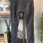 Lululemon Seek The Heat Crop Leggings Inky Floral Soot Black Womens Size 4 Photo 12