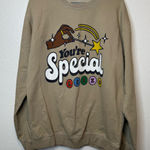 Lizzo You’re Special Sasha Be Fluting Concert Merchandise Sweatshirt Size XL Tan Photo 0