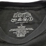 Led Zeppelin Shirt Size XL Band Tee Rock Tee 1977 North American Tour Graphic Tee Unisex Photo 3