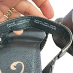 Dansko Rare NIGELLA Black Leather Strappy Flower Sandal Mule Heel 40 women 9.5 Photo 8