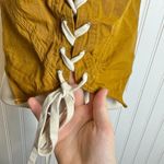 Cider  Corset Lace Up Strapless Top F44 Photo 3