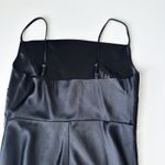 Birdy Grey  Black Satin Bridesmaid Dress Photo 3