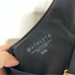 Athleta Aqualuxe Wide Strap Square One Piece Black SIZE XXS -861 Photo 6