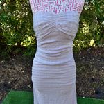 Free People NWT  Brandie Midi Strapless Tube Bodycon Dress Iris Purple Size XS‎ Photo 1