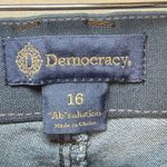 Democracy  "Ab"solution Flare Jeans Blue Bootcut Stretch Classic Staple Sz 16 Photo 1