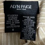 Alyn Paige New York Pinstripe Beige Dress Pants and Jacket Suit Sz 8 Photo 1