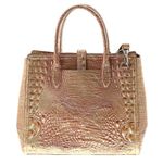 Brahmin NWoT Nakita in Sunkiss Melbourne Leather Satchel Purse Photo 1