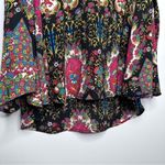 Show Me Your Mumu  Boho Cold Shoulder Bell Sleeve Top Blouse Size Medium Photo 4