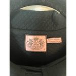 Juicy Couture  Black Cotton Double Breasted Jacket Dark Academia Women's sz. S Photo 2