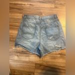 Madden Girl - Women's Jean Shorts Frayed Raw Hem Ripped Denim Shorts Sz 27 Photo 1