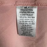 YA Los Angeles Pink blush and white studded cutout back cotton blend dress size medium Photo 6