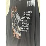 Torrid  Cupid Band T-Shirt Size 3X Black Sleeveless Music Festival Grunge Photo 1