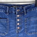 Judy Blue Skinny Fit High Waist Jeans Womens Size 18W Button Fly Dark Wash Denim Photo 4