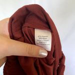 Nine West orange burnt colored wide leg cropped trousers pants women's size M Photo 6