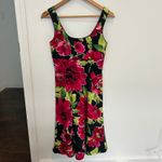 Donna Ricco Donna Rico Floral Print Dress with Pockets Knee Length Party Dress Size 2 Photo 1