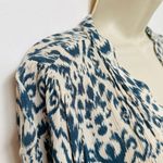 Evereve Roan & Ryan Long Sleeved Belted, Lined Shorts Romper Size L Blue Size L Photo 6