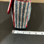 Made In India | 🦞 Nautical Striped Blue & Red Lobster Beaded Shoulder Bag Photo 7