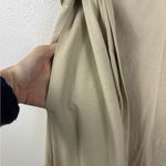 Alex Marie Women's Size 16 Khaki Tan Belt Utility Dress Pockets Linen Blend Photo 3