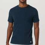 Vuori Mens Classic Crew Neck Short Sleeve T Shirt Size XL Dark Navy Blue Casual Top Photo 0