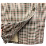 Ann Taylor Faux Wrap Plaid Midi Skirt Size 10 Academia Preppy Career Photo 6