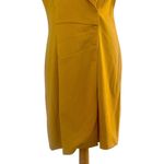Nanette Lepore  Grooving Gold Blazer Dress Mustard Yellow Sleeveless Size 10 NWT Photo 3