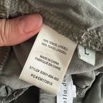 Bella Dahl  Frayed Hem Pocket Dark Olive Short Sz L Photo 5