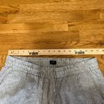 J.Crew  Women’s Striped Jogger pants‎ size 8 White blue Photo 2