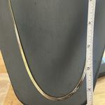 FINAL MARKDOWN Golden Minimalist Necklace Gold Photo 2