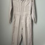 Mate the Label Linen Long Sleeve Jumpsuit Photo 3