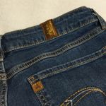 Aura JEANS Women's Bootcut Denim Blue Stretch Flared Pants Size 14 TAL Photo 6