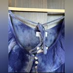 MZ Wallace NWT Myra Blue Tie-Dye Sleeveless Dress size M Photo 6