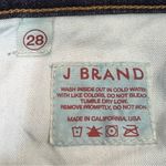 J Brand Lexington Mid Rise Flare Boot Cut Jeans Dark Washed Size 28 Photo 10