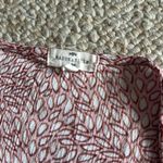 Mason & Belle Pink Ruched Tie Front Crop Blouse Photo 1