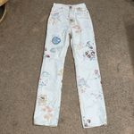 Reformation Cynthia Doodle High Rise Straight Long Jeans Rigid Organic Denim 24 Photo 5
