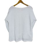 Chenault Sparkly White‎ 3/4 Sleeve Dolman Sweater Size L White Size L Photo 1