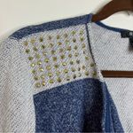 Style & Co Open front Casual Blazer Jacket Women’s Petite XL Gold Stud Details Photo 1