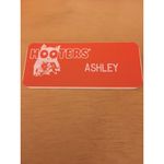 Hooters New  Girl Uniform Name Tag “Ashley” Photo 2