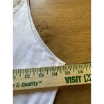 Spanx by Sara Blakely Camisole Tank Top Women Medium Ivory/Off White V Neck Lace Photo 4