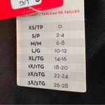 Spanx Size Large Look At Me Now Very Black Cropped Length Compression Le… Photo 9