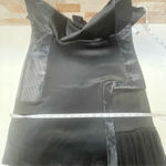 2008 UNDERCOVER by Jun Takahashi Black Silk High Neck Dress Sz 3 (US 10) RARE Size M Photo 14