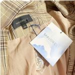 Majorelle  Rhea Double-Breasted Blazer, Tan Plaid, XL Photo 15