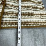 Vintage Orvis Vest Womens Medium XL Earth Tone Southwest Fleece Belted Back Photo 4