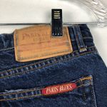 Paris Blues  Vintage Button Fly Denim Dark Wash Shorts Size 7 Photo 4