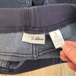 Chico's platinum Slim Straight Stretch Pull On jeans Pants Blue dark wash 3 Photo 3