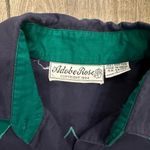 Vintage Adobe Rose Button Down Shirt Large Western Star Sherif Green Blue Rodeo Photo 4