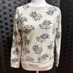 Vtg Disney Mickey & Minnie Mouse Ice Skating Crewneck Sweatshirt Women XS Casual Gray Photo 0